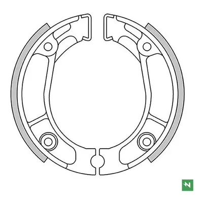 Brzdové čelisti - pakny přední/zadní NEWFREN GF1178 (NEWFREN brzdové čelisti - pakny přední/zadn