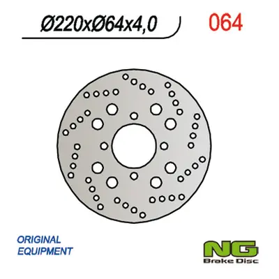 Brzdový kotouč NG Brakes NG064 (NG brzdový kotouč zadní SUZUKI AN 125/150 BURGMAN 02-05 (220X64X