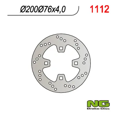 Brzdový kotouč NG Brakes NG1112 (NG brzdový kotouč zadní KTM QUAD 450/505/525 (200X76X4))