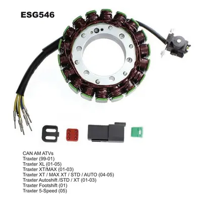 ELECTROSPORT vinutí alternátoru (stator) CAM AM TRAXTER 500 (99-05) (420296321) (ESG546) (ELECTR