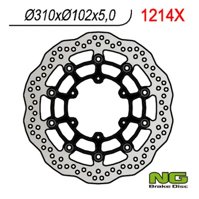 Brzdový kotouč NG Brakes NG1214X (NG přední brzdový kotouč SUZUKI GSXR 600 08-18, GSXR 750 08-18