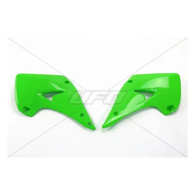 Kryty chladiče UFO KA03738026 (UFO kryty chladiče KAWASAKI KX 125/250 03-17 barva zelená)