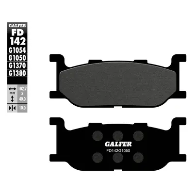 Brzdové destičky Galfer FD142G1050 (KH179) (GALFER brzdové destičky KH179 polokovové SCOOTER)