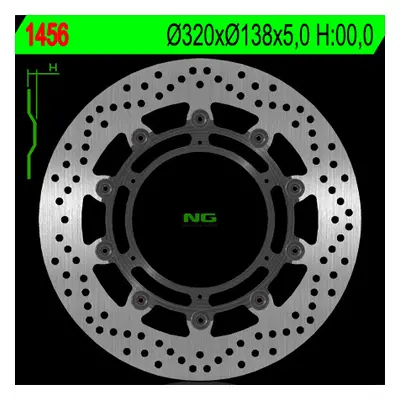 Brzdový kotouč NG Brakes NG1456 (NG brzdový kotouč přední KTM 1050/1190/1290 ADVENTURE 13-17 (32