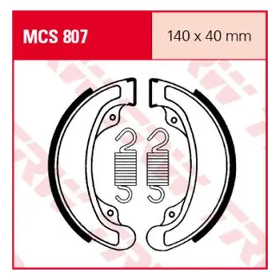 Brzdové čelisti - pakny ( TRW LUCAS MCS807 (TRW ZF brzdové čelisti - pakny (140X40mm) (H313))