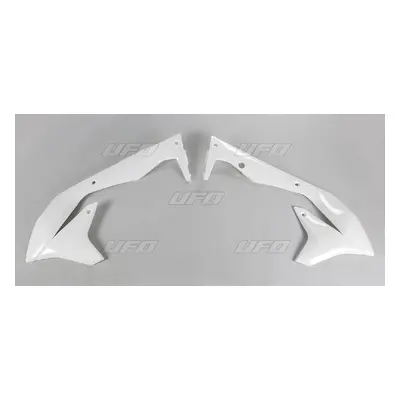 Kryty chladiče UFO KA04736047 (UFO kryty chladiče KAWASAKI KXF 450 16-17 barva bílá)