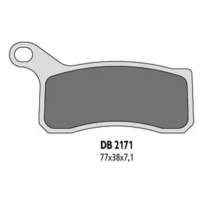 Brzdové destičky DELTA BRAKING DB2171OR-D (DELTA BRAKING brzdové destičky KH462 KTM QUAD - nahra