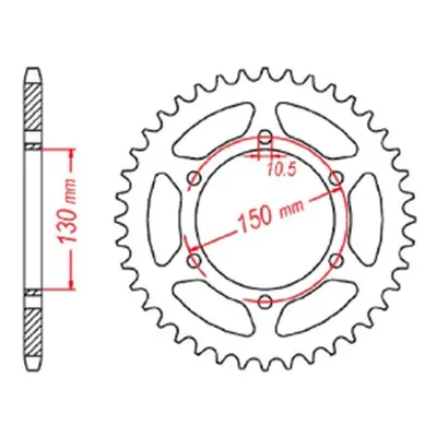 Rozeta MTX 11-305-46 (JTR305.46, JTR245/3.46) (MTX PARTS rozeta 236 46 (JTR305.46)* - podívejte 