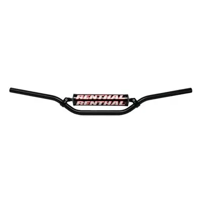 Řidítka RENTHAL 611-01-BK-03-219 (RENTHAL řidítka 7/8" (22mm) MX MINI HANDLEBAR BLACK 110 CC PLA