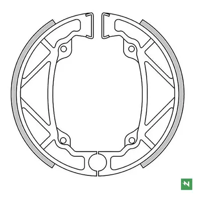 Brzdové čelisti - pakny přední NEWFREN GF1159 (NEWFREN brzdové čelisti - pakny přední KTM MX 125
