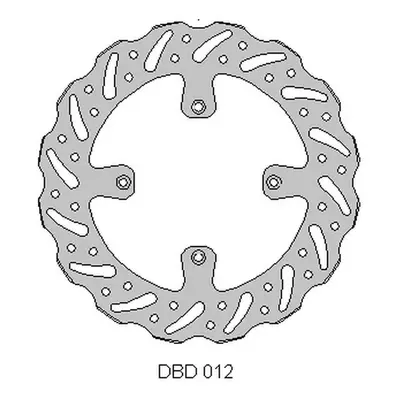 Brzdový kotouč přední DELTA BRAKING ONL_DBD012G (DELTA BRAKING brzdový kotouč přední KAWASAKI KX