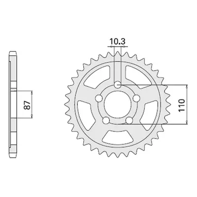 Rozeta CHT 82849K (807-49) (CHT rozeta 828 49 (807-49))