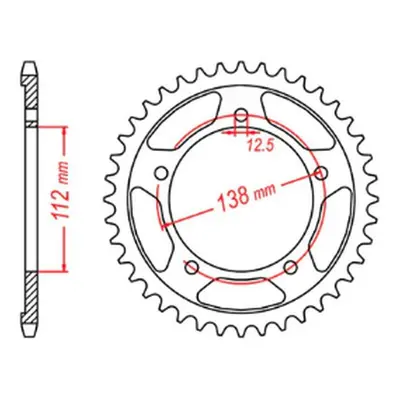 Rozeta MTX 11-MW3-44 (JTR1332.44) (MTX PARTS rozeta 4350 44 doW 90-07 (JTR1332.44))