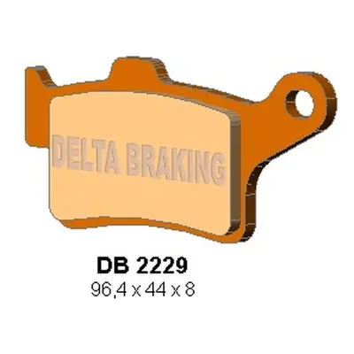 Brzdové destičky DELTA BRAKING DB2229OR-D (DELTA BRAKING brzdové destičky KH631 zadní CAN-AM SPY