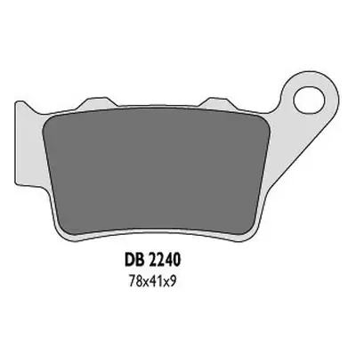 DELTA BRAKING KLOCKI HAMULCOWE KH208 TYŁ BREMBO (KTM) - ZASTĘPUJĄ DB2240MX-D ORAZ DB2240QD-D (DB