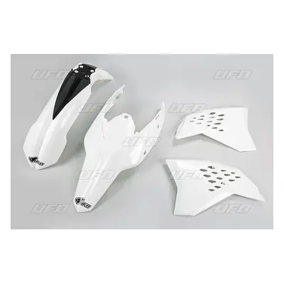 Kompletní sada plastů UFO KTKIT511047 (UFO kompletní sada plastů KTM EXC 09-10 barva bílá (KT511