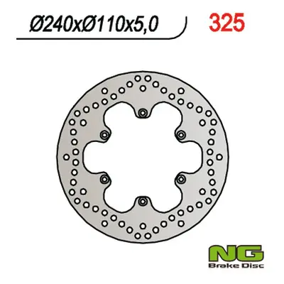 Brzdový kotouč NG Brakes NG325 (NG brzdový kotouč zadní APRILIA/ BMW F 650 94-15,APRILIA 650 (24