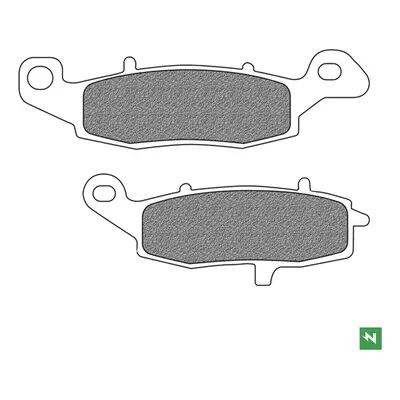 NEWFREN brzdové destičky přední KH229 (TOURING organické) (FD0228BT1) (NEWFREN brzdové destičky 