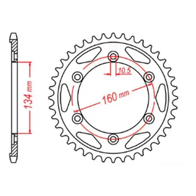 Rozeta MTX 11-MCJ-40 (JTR1306.40) (MTX PARTS rozeta 4399 40 (JTR1306.40))