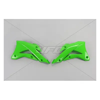 Kryty chladiče UFO KA04728026 (UFO kryty chladiče KAWASAKI KX 85 14-21, KX 100 14-21 barva zelen