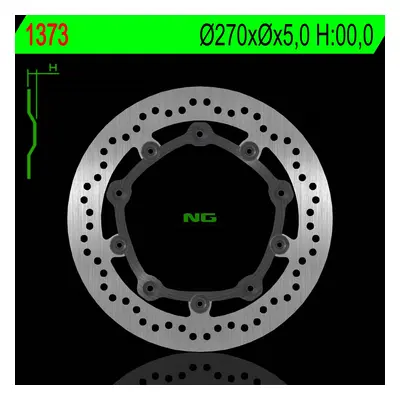 Brzdový kotouč NG Brakes NG1373 (NG brzdový kotouč přední BMW C650 12-20, C-EVOLUTION 14-21 (270