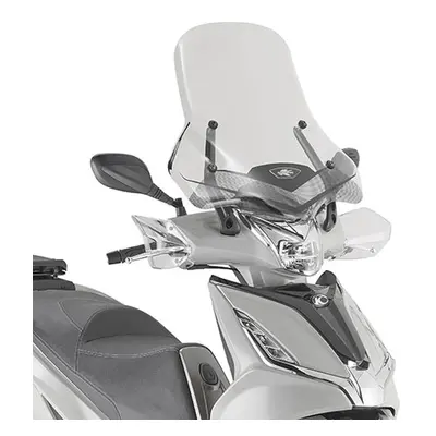 Plexi štít KAPPA 6114DTK (KAPPA plexi štít KYMCO AGILITY 300 R16 19-20, 58 X 57 cm průhledný - p