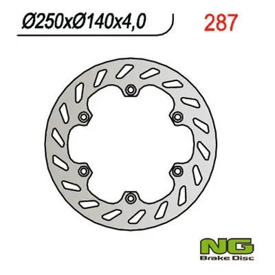 Brzdový kotouč NG Brakes NG287 (NG přední brzdový kotouč APRILIA RX 50`03-06, ETX 125`85-90, RX 