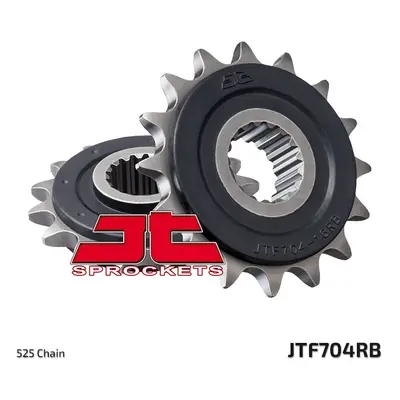 Ozubené kolo přední JT SPROCKETS JTF704.17RB (207817JTRB) (JT ozubené kolo přední 2078 17 s gumo