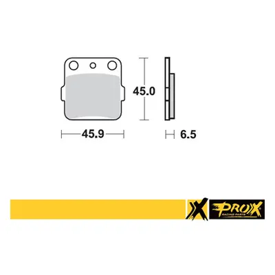 Brzdové destičky PROX 37.200802 (PROX brzdové destičky KH84 / KH84/3 HONDA CR 80/85 86-07, CRF 1