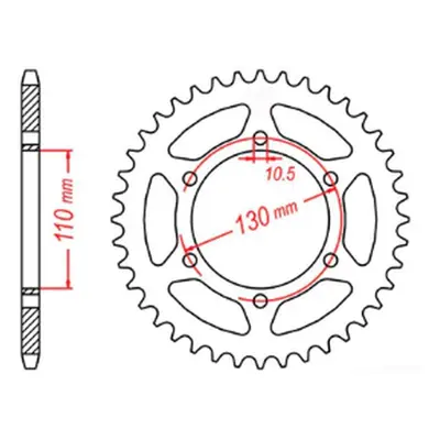 Rozeta MTX 11-192-42 (97-06, JTR486.42) (MTX PARTS rozeta 504 42 (97-06) (JTR486.42))