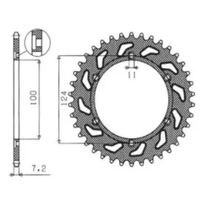 Rozeta SUNSTAR SUN1-4436-40 (436640JT) (SUNSTAR rozeta 4366 40 (436640JT))