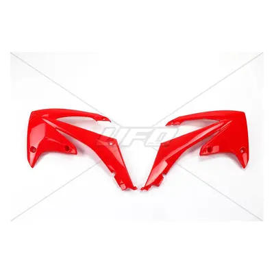 Kryty chladiče UFO HO04637070 (UFO kryty chladiče HONDA CRF 450R 09-12, CRF 250R 10-13 barva čer