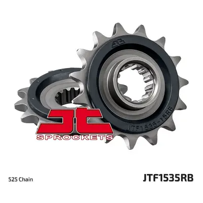 Ozubené kolo přední JT SPROCKETS JTF1535.15RB (JT ozubené kolo přední 2093 15 s gumou)