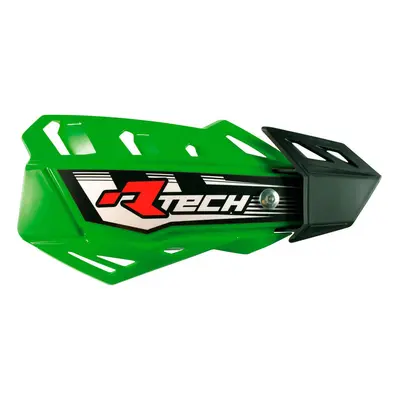 RACETECH (RTECH) kryty páček FLX CROSS/ENDURO barva zelená (se 2 typy držáků na řidítka a rukoje