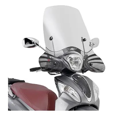 Plexi štít KAPPA KD6116ST (KAPPA plexi štít KYMCO PEOPLE ONE 125/150 13-20, 46 X 68 cm průhledný