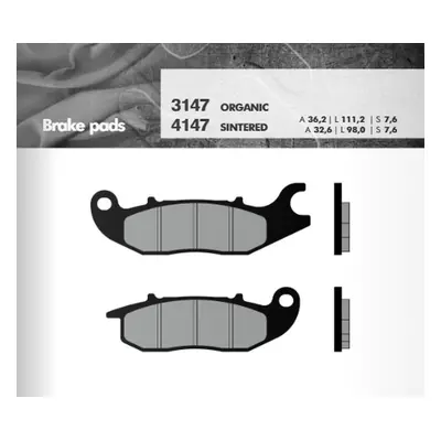 Brzdové destičky BRENTA BR3147 (BRENTA brzdové destičky KH375 CBR125/CBF125/AN125, RIEJU, přední