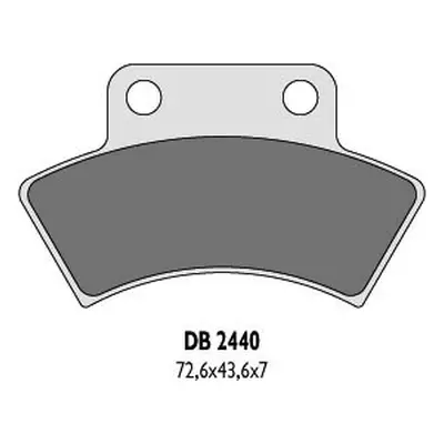 DELTA BRAKING KLOCKI HAMULCOWE KH232 QUADZILLA, POLARIS TYŁ - ZASTĘPUJĄ DB2440MX-D ORAZ DB2440QD