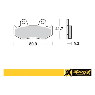 Brzdové destičky PROX 37.208002 (PROX brzdové destičky KH323 YAMAHA YFZ 450R 09-19 zadní)