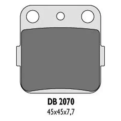 Brzdové destičky DELTA BRAKING DB2070OR-D (DELTA BRAKING brzdové destičky KH84 - nahrazuje DB207