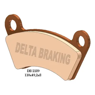 Brzdové destičky DELTA BRAKING DB2189OR-D (DELTA BRAKING brzdové destičky KH482 - nahrazuje DB21