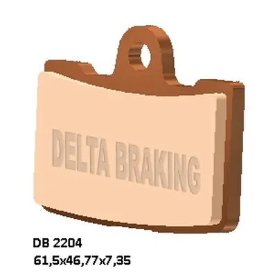 DELTA BRAKING KLOCKI HAMULCOWE KH454 (DB2204RD-N3) (DELTA BRAKING KLOCKI HAMULCOWE KH454)