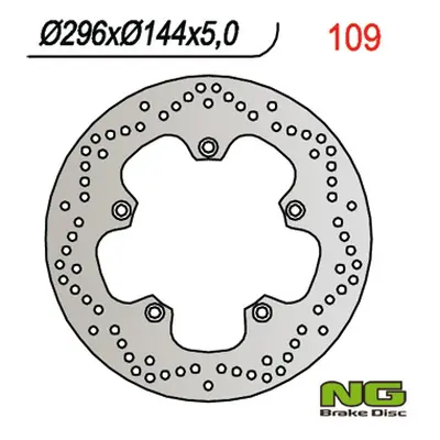 Brzdový kotouč NG Brakes NG109 (NG brzdový kotouč přední HONDA VT 600 C 88-95, VT 500C 83-86, VT