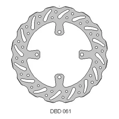 Brzdový kotouč přední DELTA BRAKING ONL_DBD061G (DELTA BRAKING brzdový kotouč přední KAWASAKI KX