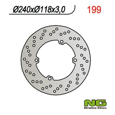 Brzdový kotouč NG Brakes NG199 (NG brzdový kotouč přední HONDA CR 125/250 (90) (240X118X3))