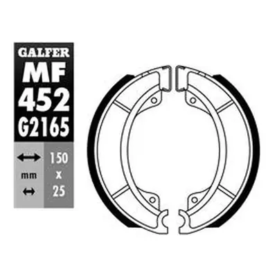 Brzdové čelisti - pakny přední GALFER MF452G2165 (GALFER brzdové čelisti - pakny přední SH527 (Y