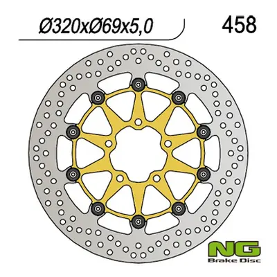 Brzdový kotouč NG Brakes NG458 (NG přední brzdový kotouč SUZUKI GSXR600/750 97-03, GSXR1000 00-0