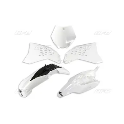 Kompletní sada plastů UFO KTKIT525047 (UFO kompletní sada plastů KTM SX 65 12-15 barva bílá (KT5