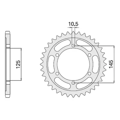 Rozeta CHT 86942K (A4150867420, 867-42) (CHT rozeta 869 42 (A4150867420) (867-42))