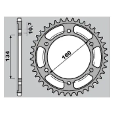 Rozeta JR 440546JR (JTR1307.46) (JR rozeta ULTRALIGHT tvrzená 4405 46 C45 (JTR1307.46))