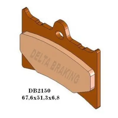 Brzdové destičky DELTA BRAKING DB2150OR-D (DELTA BRAKING brzdové destičky KH126 přední APRILIA A